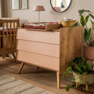 Ozola kumode ar trīs atvilktnēm Vintage Baby VOX