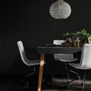 Linerio VOX Black sienas panelis
