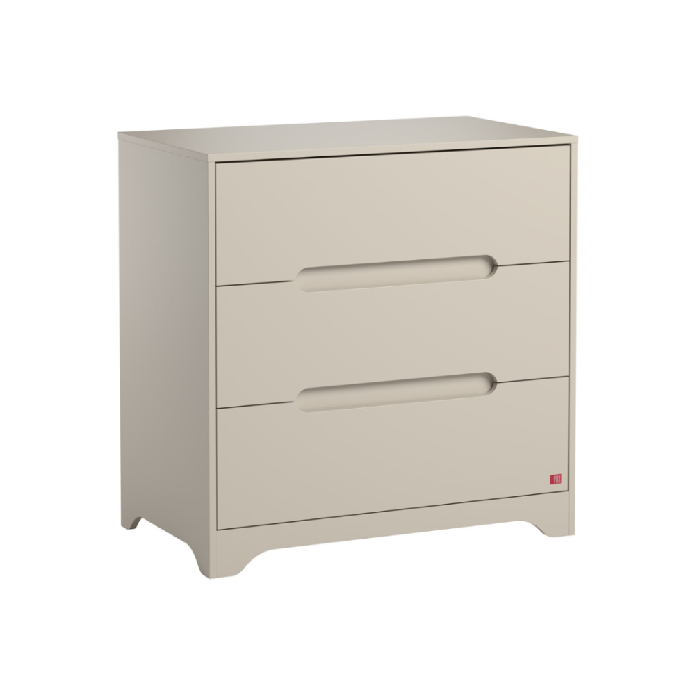 OVA baby VOX kumode ar trīs atvilktnēm