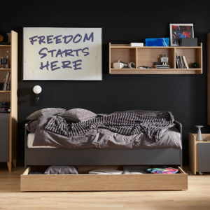 Muve VOX dīvāns ar divām veļas kastēm